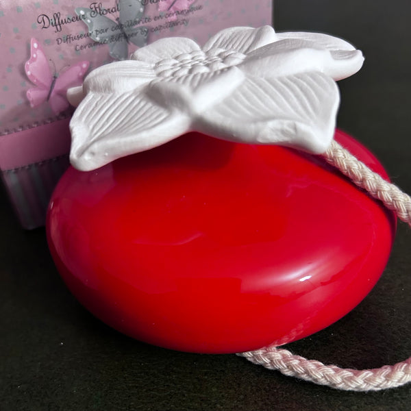 Narcissus Ceramic Red Diffuser Aroma Lamp