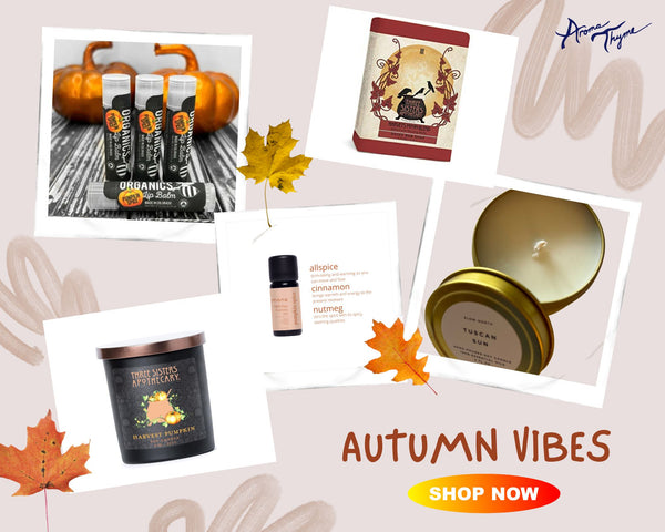 Limited edition fall aromatherapy gift box