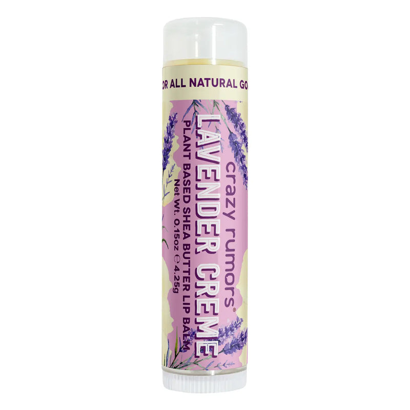 Lavender Creme Vegan Lip Balm Crazy Rumors