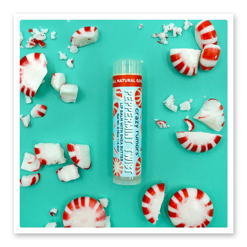 Peppermint Twist Holiday Lip Balm