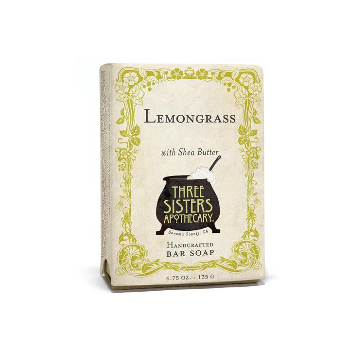 Lemongrass Handcrafted Bar Soap with Shea Butter