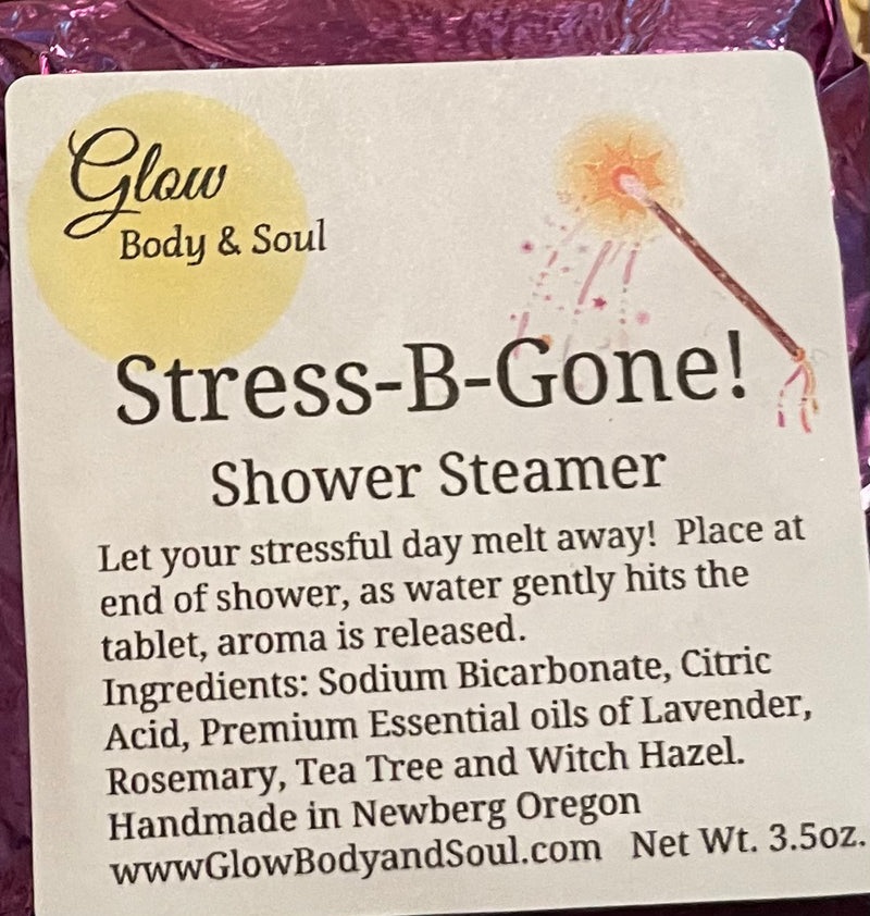 Stress Be Gone Shower Steaner